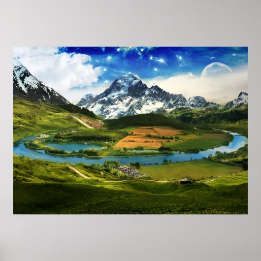 afbeelding van zonsopgang poster (Voorkant)