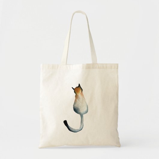 Afbeelding van zwarte en bruine katten tote bag (Voorkant)