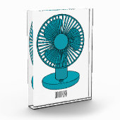 Afbeelding ventilatorcartoon fotoblokken (Links)