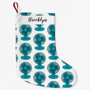 Afbeelding ventilatorcartoon kleine kerstsok