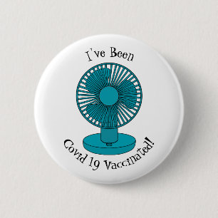 Afbeelding ventilatorcartoon ronde button 5,7 cm