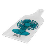 Afbeelding ventilatorcartoon snijplank (Hoek)