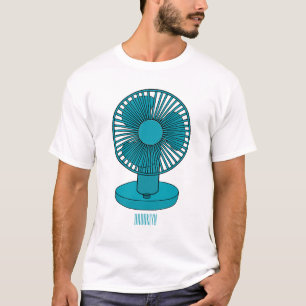 Afbeelding ventilatorcartoon t-shirt
