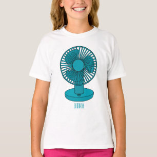 Afbeelding ventilatorcartoon t-shirt