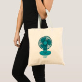 Afbeelding ventilatorcartoon tote bag (Voorkant (product))
