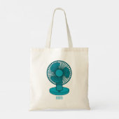 Afbeelding ventilatorcartoon tote bag (Achterkant)