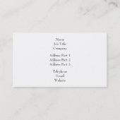 Afbeelding. Visitekaartje (Achterkant)