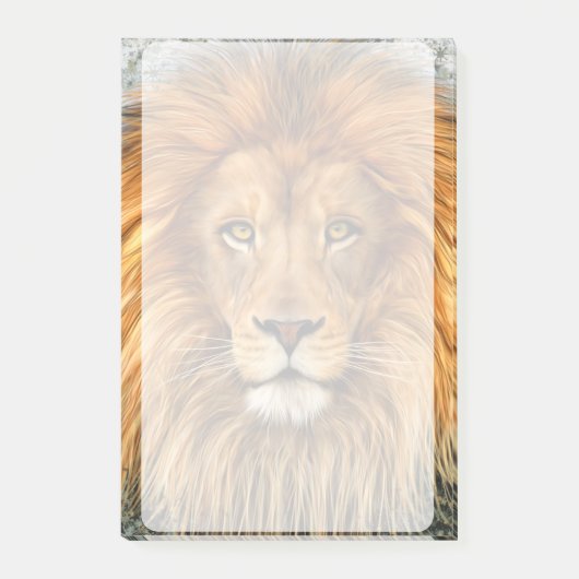 Afbeelding voor Lion Fotograaf Verf Kunst Post-it® Notes (Voorkant)