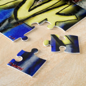 afbeelding voor punk rockmuziek mode legpuzzel (Zijkant)