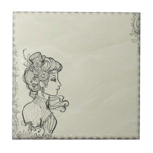  afbeelding voor vrouwen tegeltje