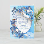 Afbeelding Waterverf Moon-flower Kaart (Staand voorkant)