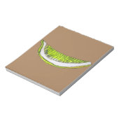 Afbeelding waterverf van Lemon Slice-vruchten Notitieblok (Gedraaid)