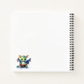 *~* Afbeelding Wet Attractie Drakenmanifestatie AP Notitieboek (Achterkant)