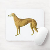 afbeelding windhond muismat (Met muis)