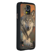 Afbeelding Wolffoto Esdoorn Galaxy S5 Slim Case (Rechts)