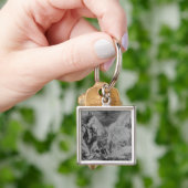 Afbeeldingen in het vuur! sleutelhanger (Hand)