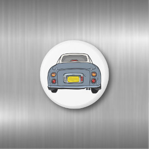 Afbeeldingen Lapis Gray Figaro Car Magnet Magneet