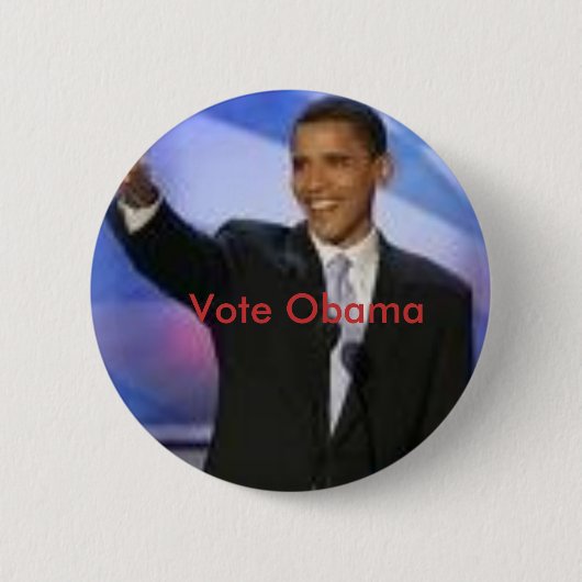 afbeeldingen, stem Obama, stem Obama Ronde Button 5,7 Cm (Voorkant)