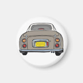 Afbeeldingen Topaz Mist Figaro Car Magnet Magneet (Voorkant)