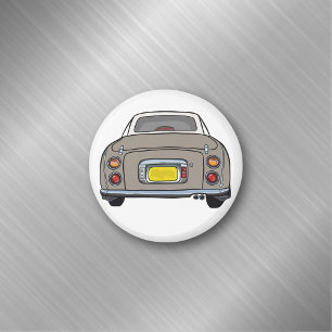 Afbeeldingen Topaz Mist Figaro Car Magnet Magneet