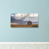 Afbeeldingen van de oude Barns Series - Rustic Cou Canvas Afdruk (Insitu (Houten vloer))