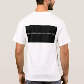 afbeeldingen van havenzegel  t-shirt (Achterkant)