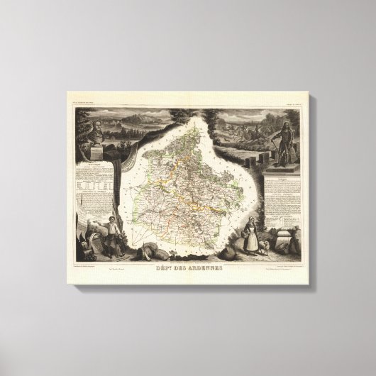 Afbeeldingen van marges canvas afdruk (Voorkant)