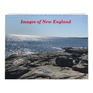 Afbeeldingen van New England 12 maanden kalender