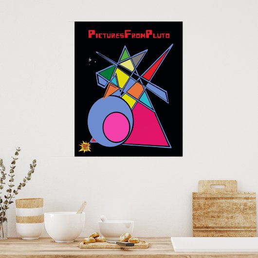 Afbeeldingen van Pluto Poster (Keuken)