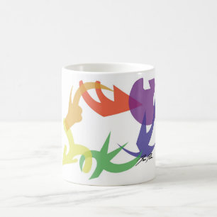 Afbeeldingen van regenboogwervelkolom: Mok