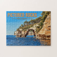 Afbeeldingen van Rocks National Lakeshore  Puzzle