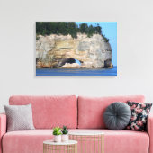 Afbeeldingen van Rocks/Wrapped Canvas Afdruk (Insitu (Woonkamer))