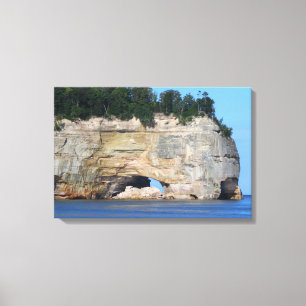 Afbeeldingen van Rocks/Wrapped Canvas Afdruk
