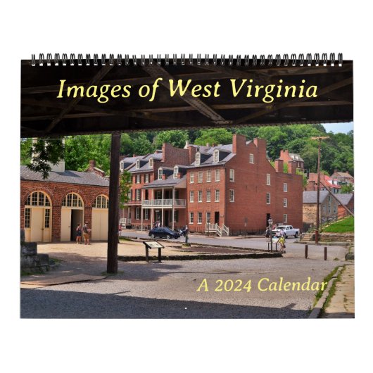Afbeeldingen van West Virginia 2024 Kalender (Hoes)
