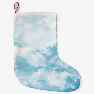 Afbeeldingen van wolkenvectorvector cartoon kleine kerstsok