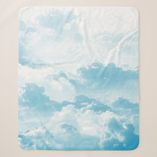 Afbeeldingen van wolkenvectorvector cartoon sherpa deken (Voorkant)