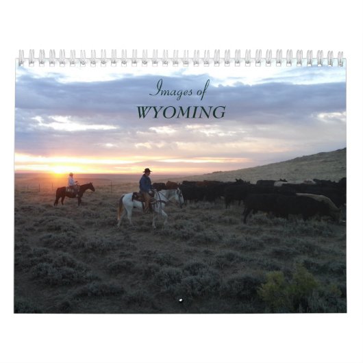 Afbeeldingen van Wyoming Calendar Kalender (Hoes)