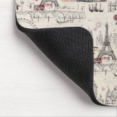 Afbeeldingen voor zwart-wit Europa Muismat (Hoek)