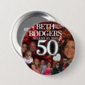 afbeeldingsknop ronde button 7,6 cm (Voorkant /achterkant)