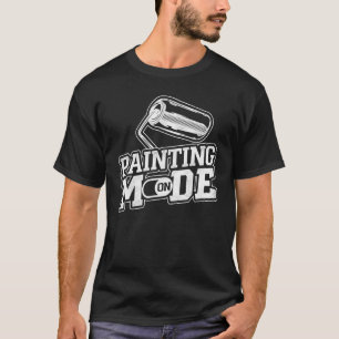 Afbeeldingsmodus voor verf in huis ingeschakeld t-shirt