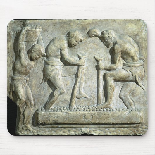 Afbeeldingspijvers voor reliëf muismat (Voorkant)