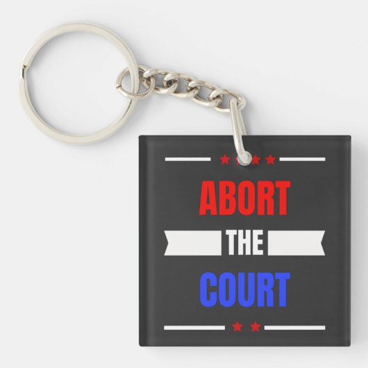 Afbreken van het Hooggerechtshof, Pro Choice 1973, Sleutelhanger (voorkant)