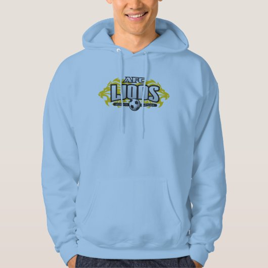 AFC Lions gris foncé (No #) Sweat - shirt à capuch (Devant)