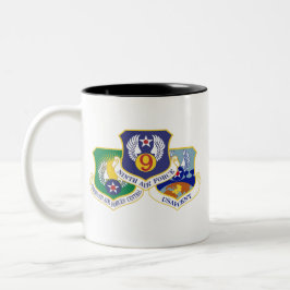 AFCENT A47 Mok met twee tonen, 11 oz