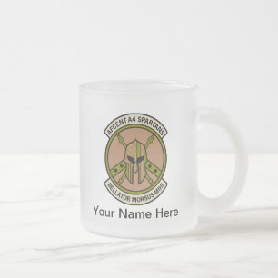 AFCENT A4 Spartan Tea Time Mok