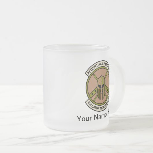 AFCENT A4 Spartan Tea Time Mug (Devant droit)