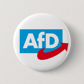 AfD: Alternatief voor Deutschland Ronde Button 5,7 Cm