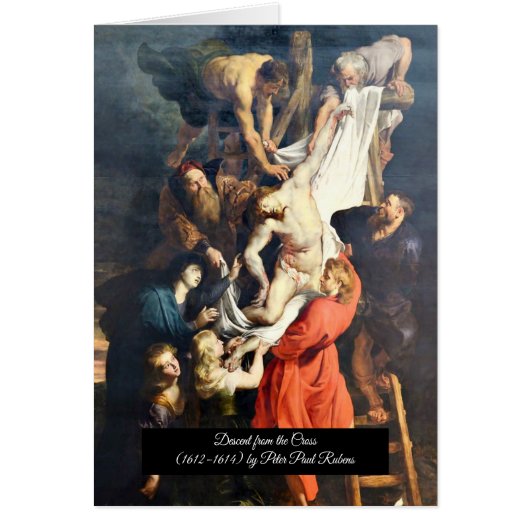 Afdaling van het Kruis (Voorkant)