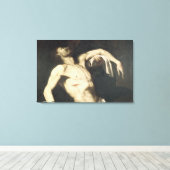 Afdaling van het Kruis Canvas Afdruk (Insitu (Houten vloer))