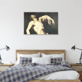 Afdaling van het Kruis Canvas Afdruk (Insitu (Slaapkamer))